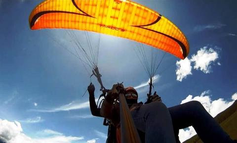 Paragliding Tandem Flight over the Sacred Valley